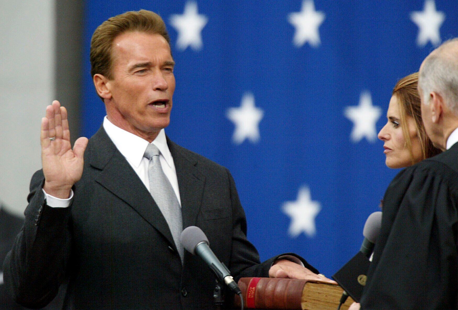 2003: Arnold Schwarzenegger